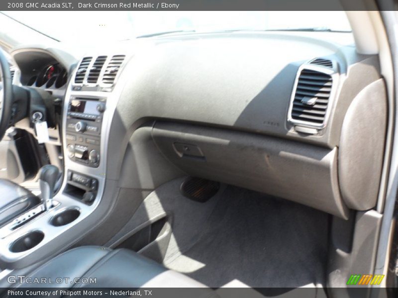 Dark Crimson Red Metallic / Ebony 2008 GMC Acadia SLT