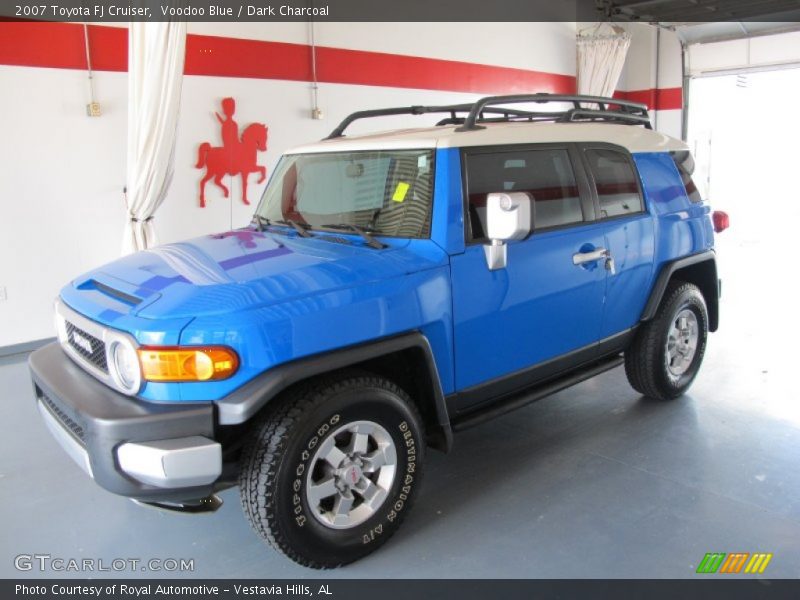 Voodoo Blue / Dark Charcoal 2007 Toyota FJ Cruiser