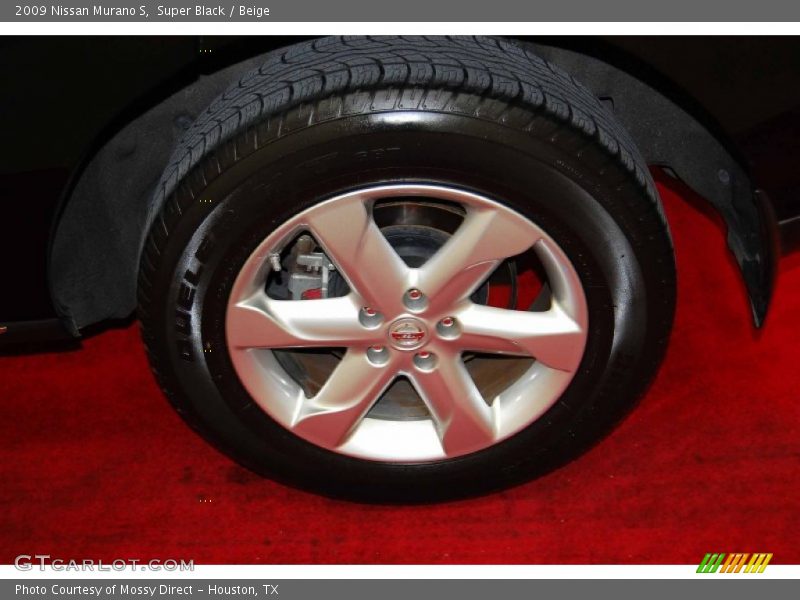 Super Black / Beige 2009 Nissan Murano S
