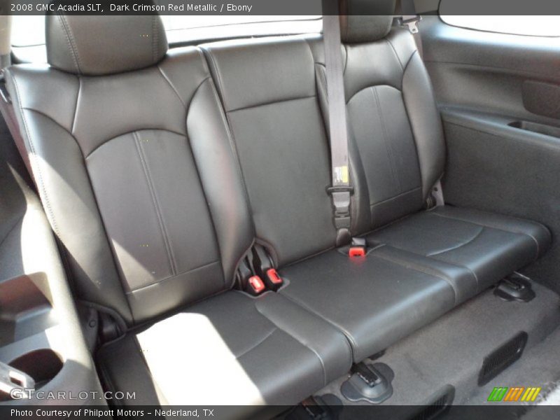 Dark Crimson Red Metallic / Ebony 2008 GMC Acadia SLT