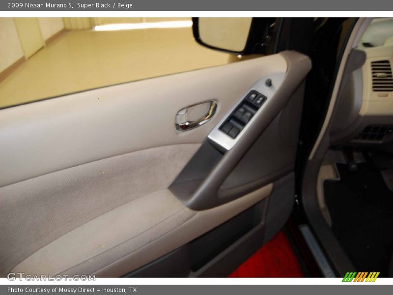 Super Black / Beige 2009 Nissan Murano S