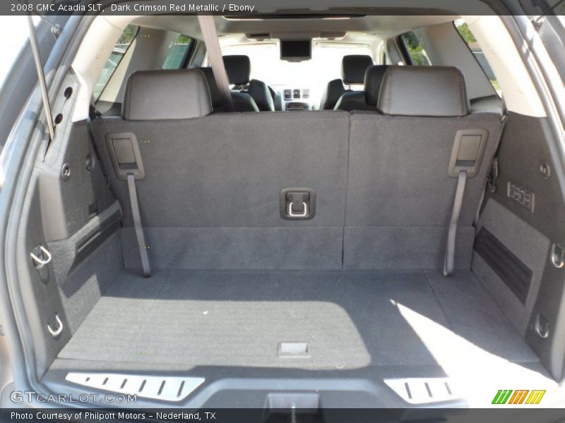 Dark Crimson Red Metallic / Ebony 2008 GMC Acadia SLT