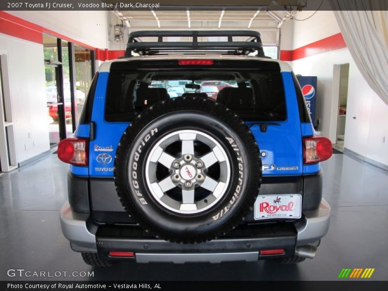 Voodoo Blue / Dark Charcoal 2007 Toyota FJ Cruiser
