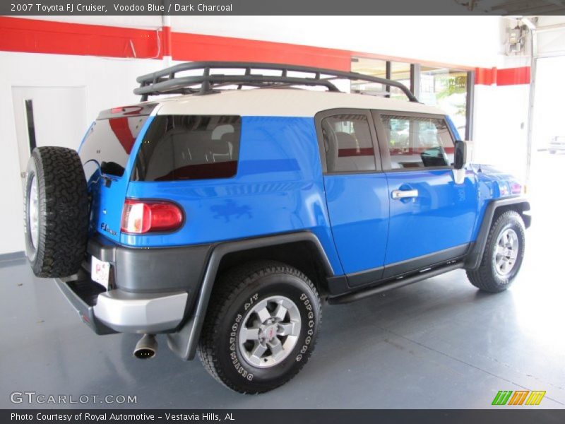 Voodoo Blue / Dark Charcoal 2007 Toyota FJ Cruiser