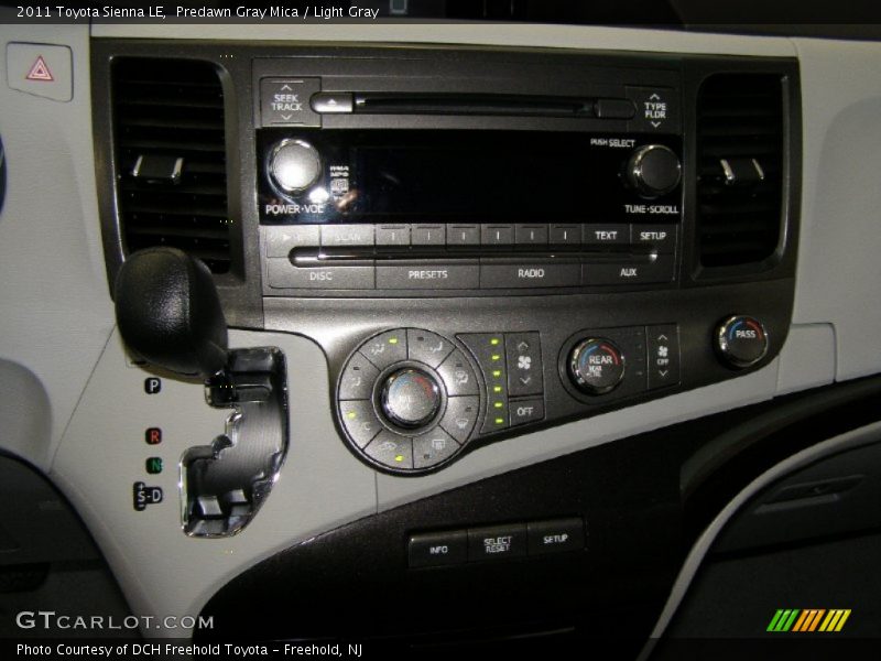 Predawn Gray Mica / Light Gray 2011 Toyota Sienna LE