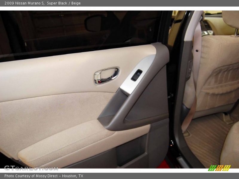 Super Black / Beige 2009 Nissan Murano S
