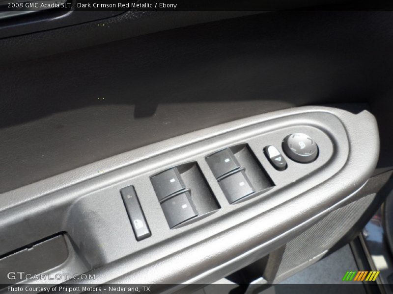 Dark Crimson Red Metallic / Ebony 2008 GMC Acadia SLT