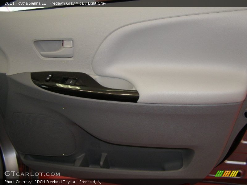 Predawn Gray Mica / Light Gray 2011 Toyota Sienna LE