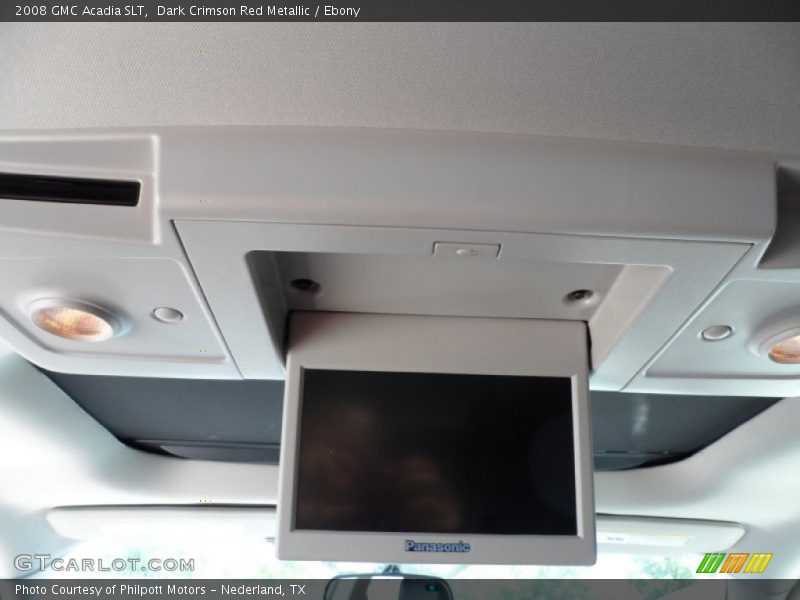 Dark Crimson Red Metallic / Ebony 2008 GMC Acadia SLT