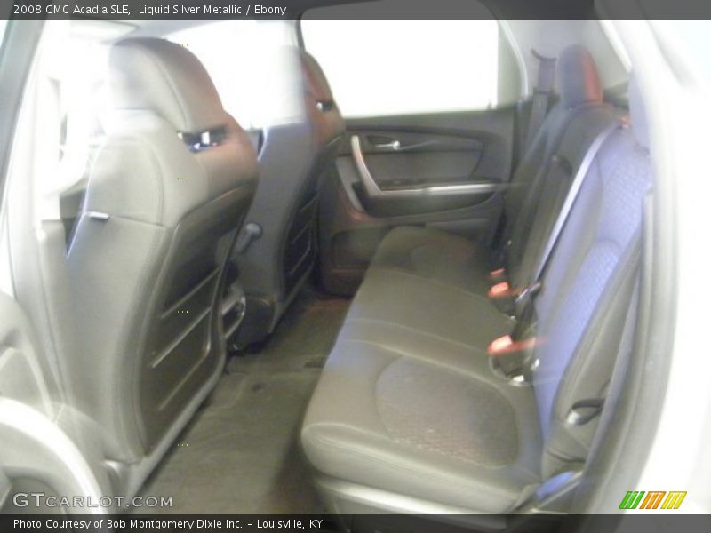 Liquid Silver Metallic / Ebony 2008 GMC Acadia SLE