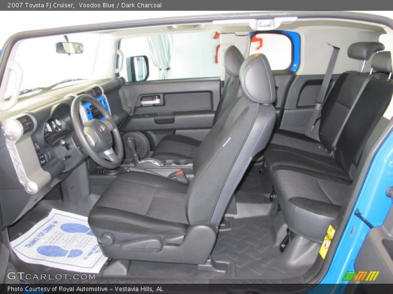 Voodoo Blue / Dark Charcoal 2007 Toyota FJ Cruiser