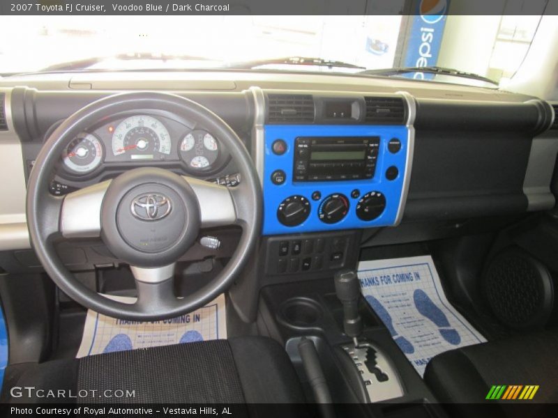 Voodoo Blue / Dark Charcoal 2007 Toyota FJ Cruiser