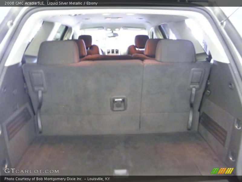 Liquid Silver Metallic / Ebony 2008 GMC Acadia SLE