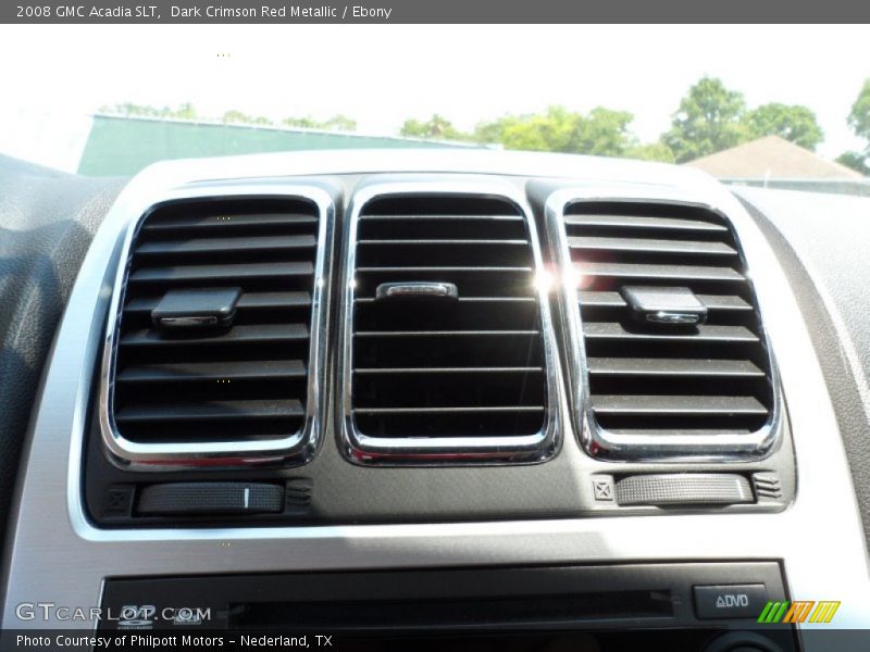Dark Crimson Red Metallic / Ebony 2008 GMC Acadia SLT