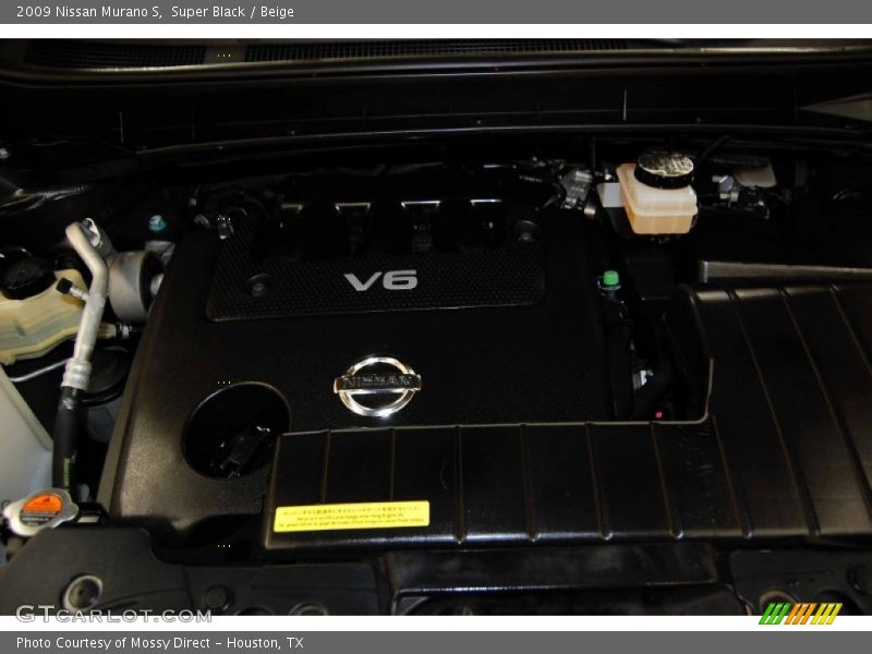 Super Black / Beige 2009 Nissan Murano S