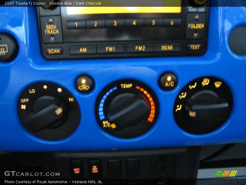 Voodoo Blue / Dark Charcoal 2007 Toyota FJ Cruiser