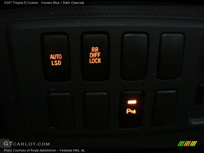 Voodoo Blue / Dark Charcoal 2007 Toyota FJ Cruiser