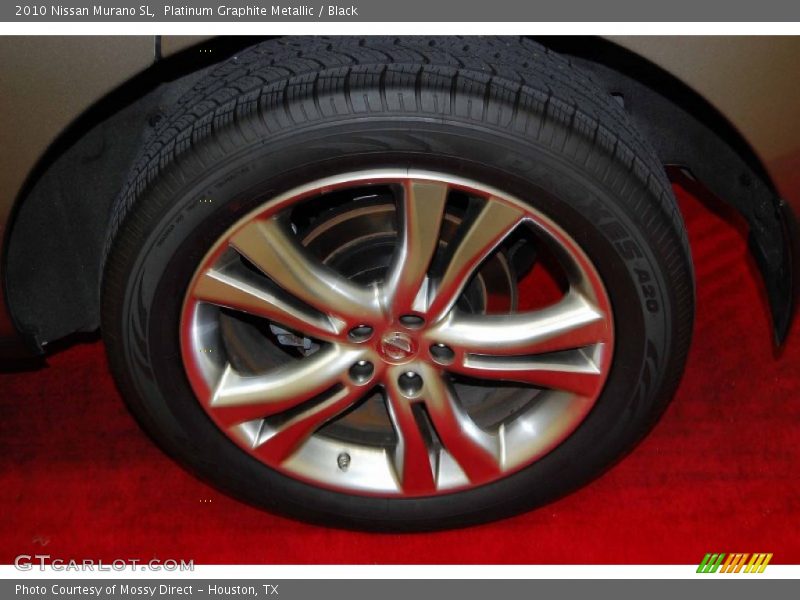 Platinum Graphite Metallic / Black 2010 Nissan Murano SL