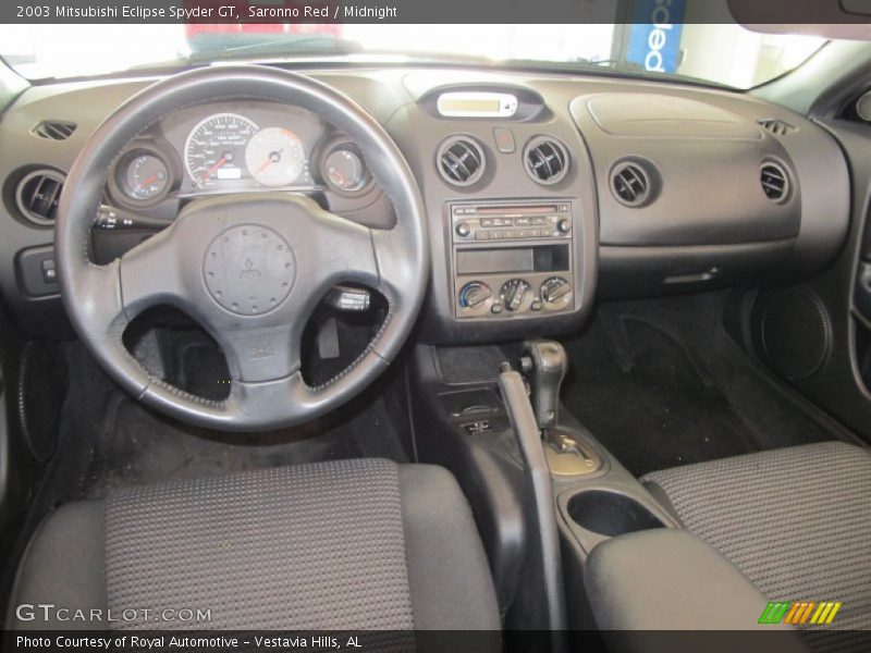 Dashboard of 2003 Eclipse Spyder GT