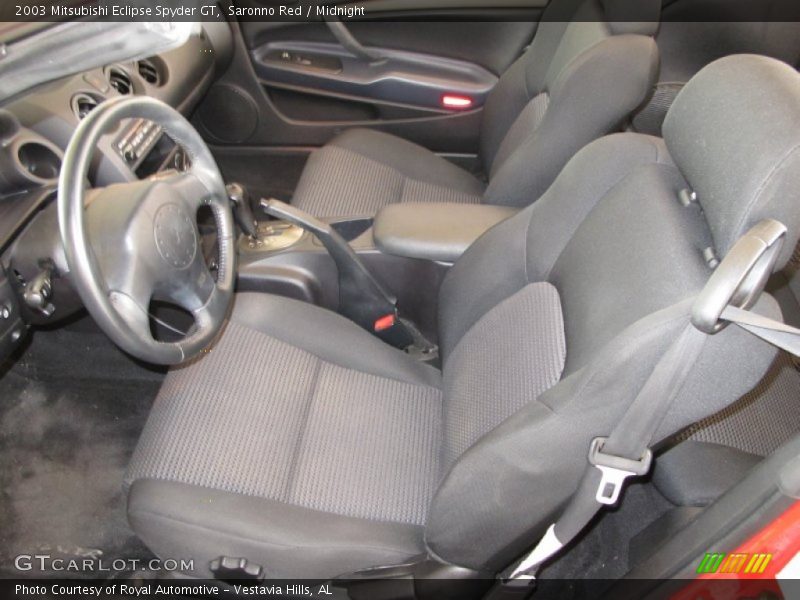 Saronno Red / Midnight 2003 Mitsubishi Eclipse Spyder GT