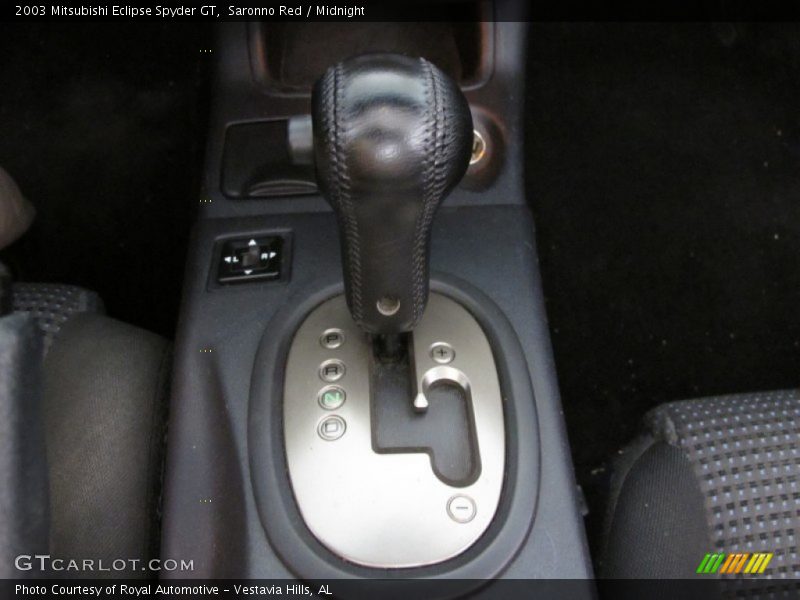  2003 Eclipse Spyder GT 4 Speed Automatic Shifter