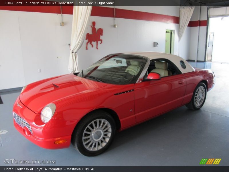 Front 3/4 View of 2004 Thunderbird Deluxe Roadster