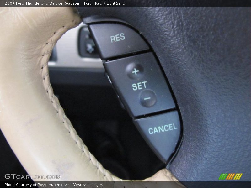 Torch Red / Light Sand 2004 Ford Thunderbird Deluxe Roadster