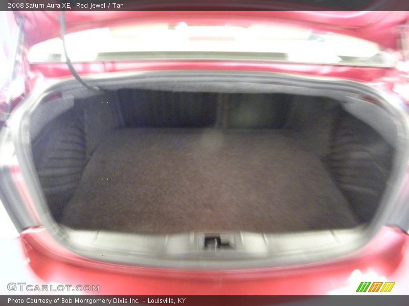 Red Jewel / Tan 2008 Saturn Aura XE