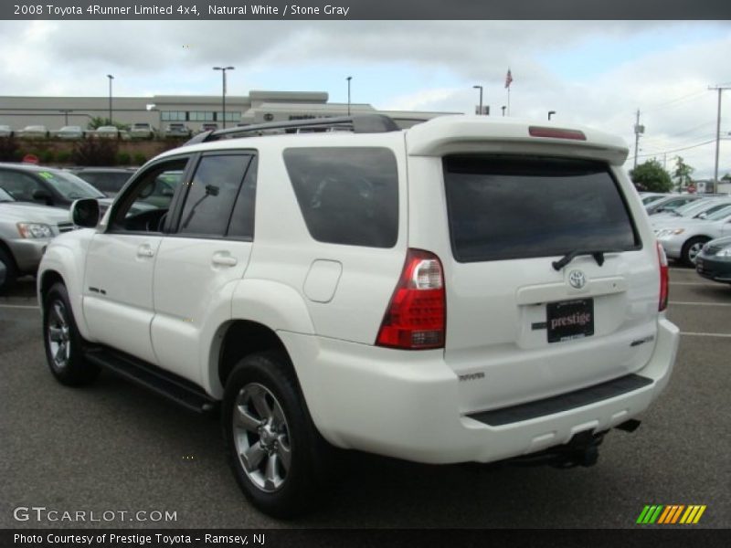 Natural White / Stone Gray 2008 Toyota 4Runner Limited 4x4