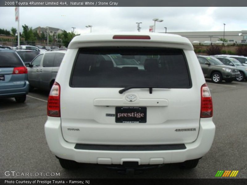 Natural White / Stone Gray 2008 Toyota 4Runner Limited 4x4