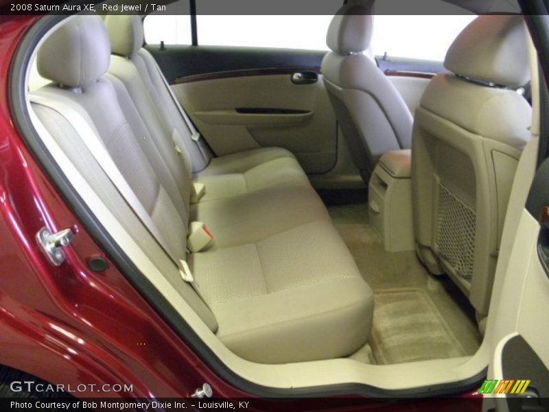 Red Jewel / Tan 2008 Saturn Aura XE