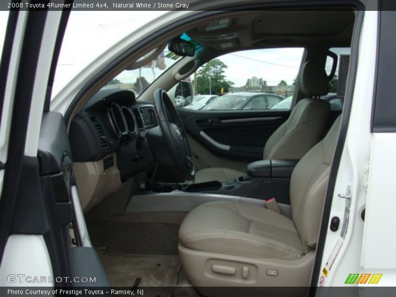 Natural White / Stone Gray 2008 Toyota 4Runner Limited 4x4