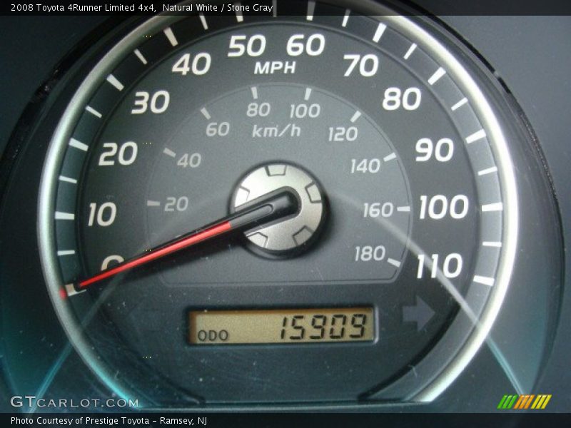 Natural White / Stone Gray 2008 Toyota 4Runner Limited 4x4