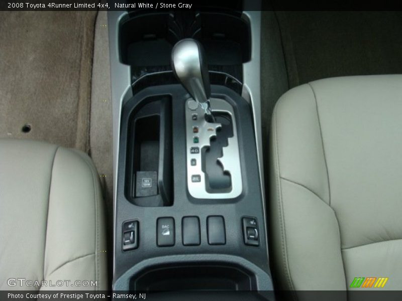Natural White / Stone Gray 2008 Toyota 4Runner Limited 4x4