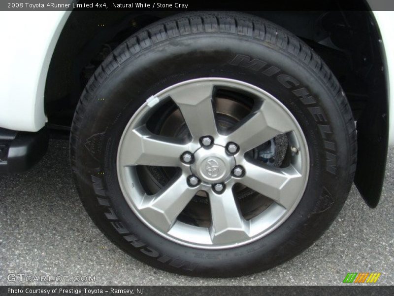 Natural White / Stone Gray 2008 Toyota 4Runner Limited 4x4