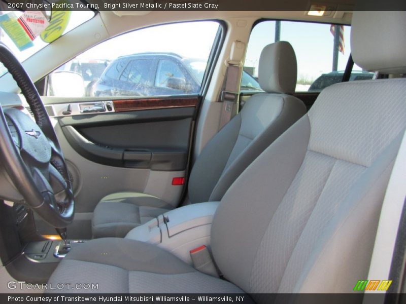 Bright Silver Metallic / Pastel Slate Gray 2007 Chrysler Pacifica Touring