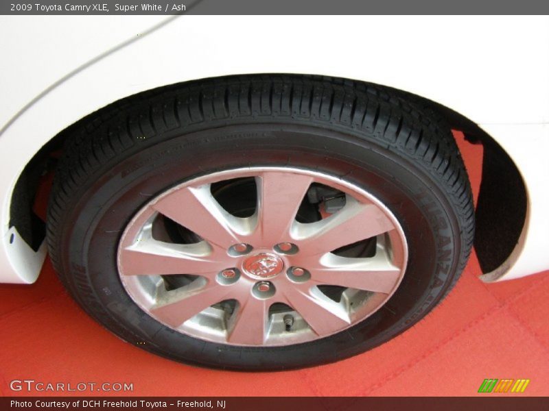 Super White / Ash 2009 Toyota Camry XLE