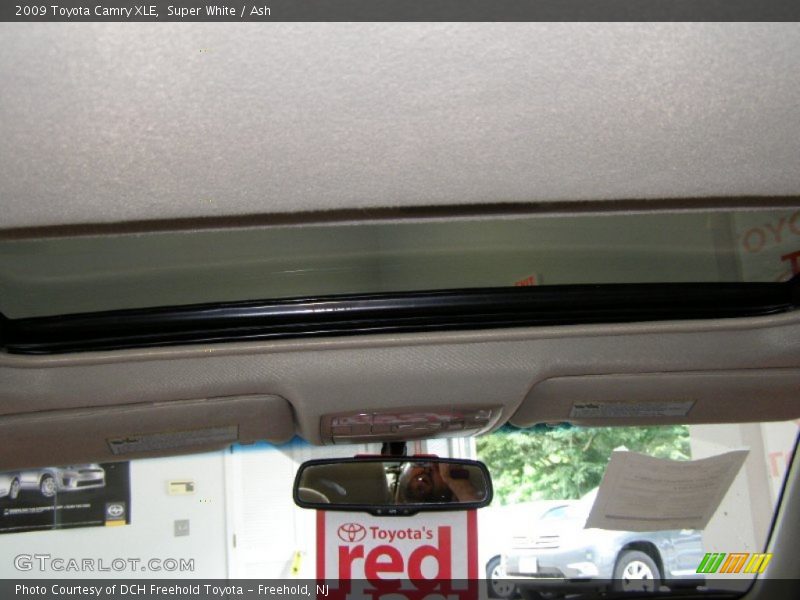 Super White / Ash 2009 Toyota Camry XLE