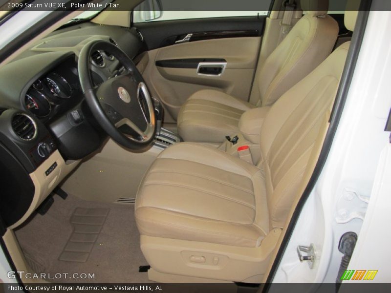 Polar White / Tan 2009 Saturn VUE XE
