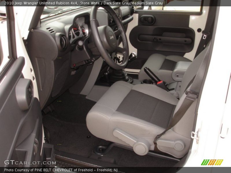  2010 Wrangler Unlimited Rubicon 4x4 Dark Slate Gray/Medium Slate Gray Interior