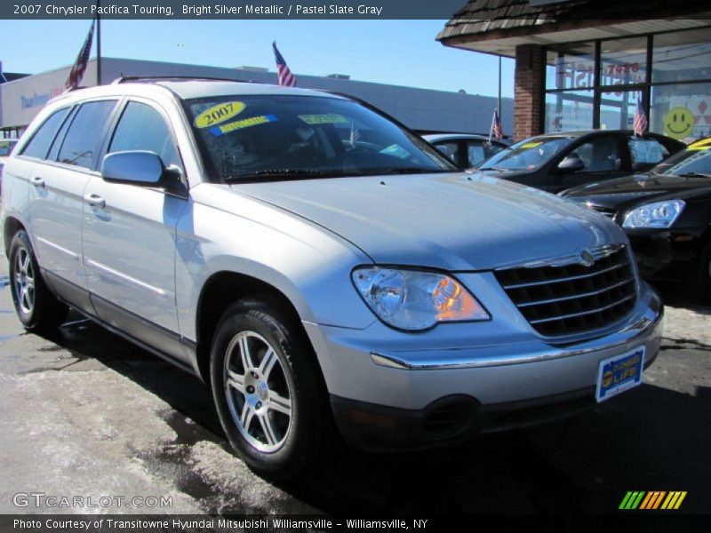 Bright Silver Metallic / Pastel Slate Gray 2007 Chrysler Pacifica Touring