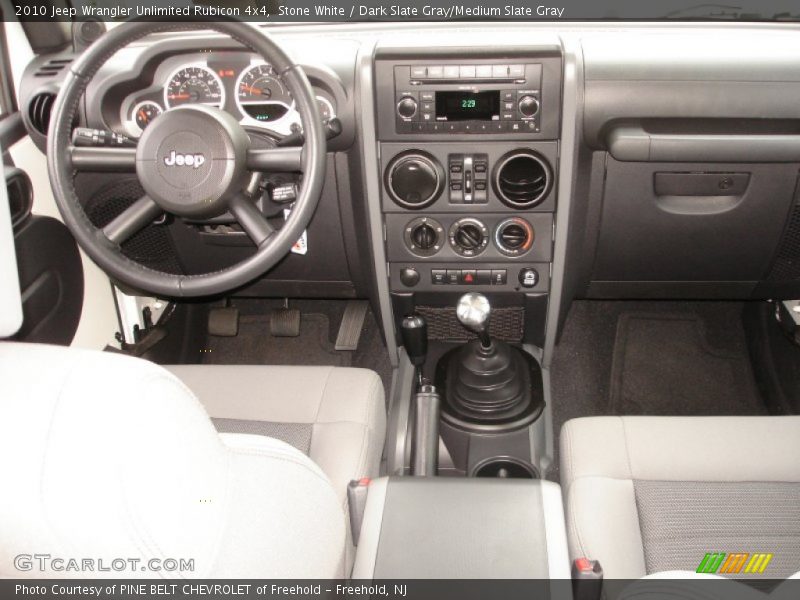 Dashboard of 2010 Wrangler Unlimited Rubicon 4x4