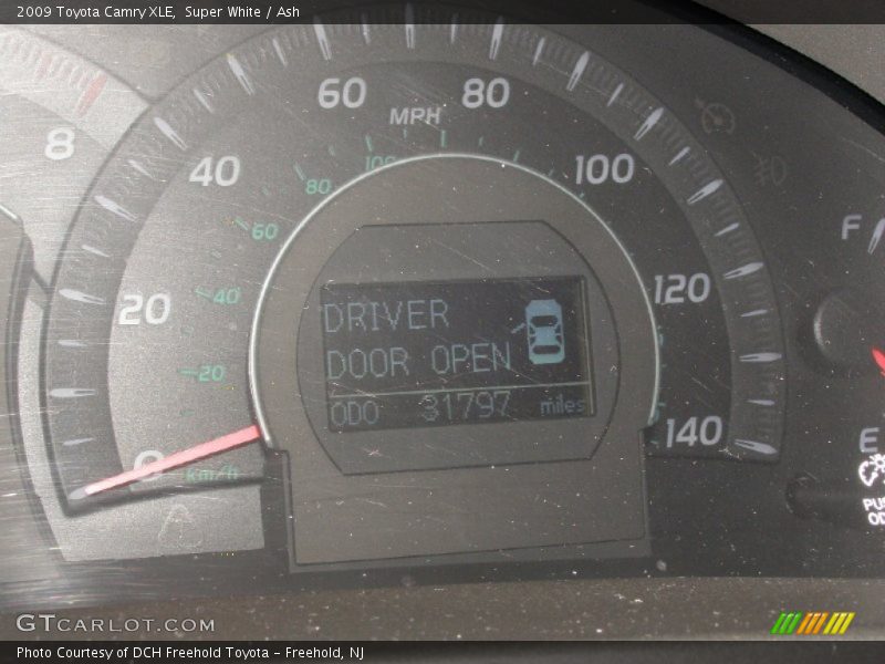 Super White / Ash 2009 Toyota Camry XLE