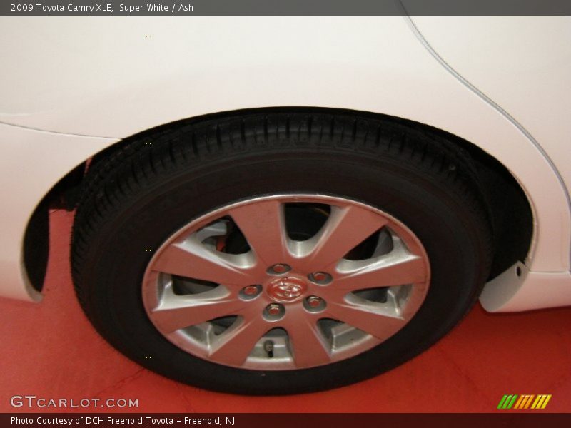 Super White / Ash 2009 Toyota Camry XLE