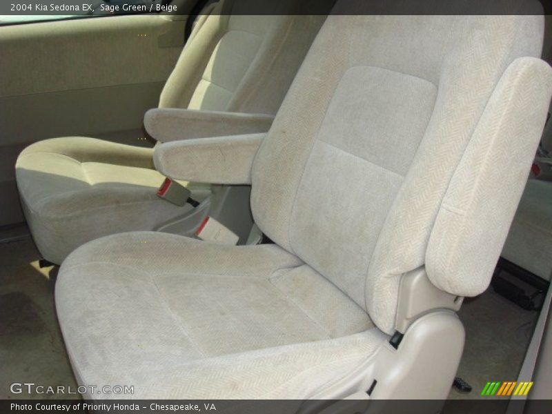 Sage Green / Beige 2004 Kia Sedona EX