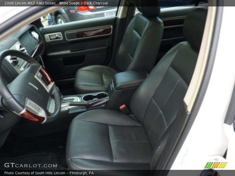 White Suede / Dark Charcoal 2008 Lincoln MKZ AWD Sedan