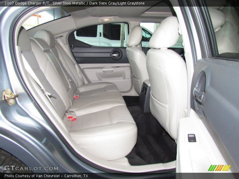 Silver Steel Metallic / Dark Slate Gray/Light Graystone 2007 Dodge Charger R/T
