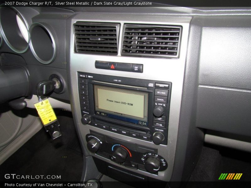 Silver Steel Metallic / Dark Slate Gray/Light Graystone 2007 Dodge Charger R/T