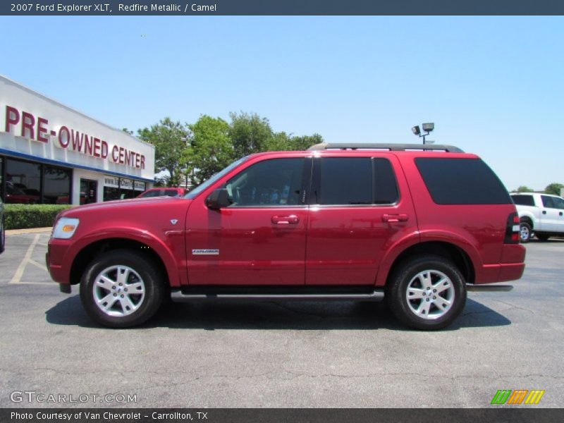  2007 Explorer XLT Redfire Metallic