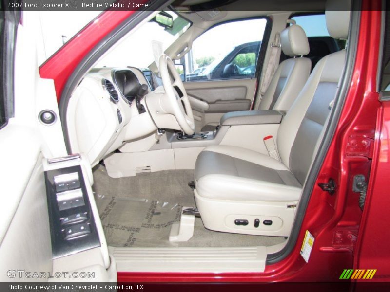 Redfire Metallic / Camel 2007 Ford Explorer XLT